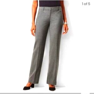 Talbots Shadow Heather Heritage Straight Leg Dress Slacks Wms Sz 14
